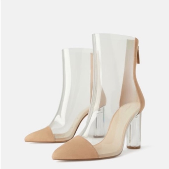 Zara Heel Boots👢 - Picture 1 of 3